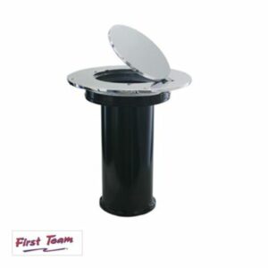 FT5001 Chrome Socket with Hinged Lid