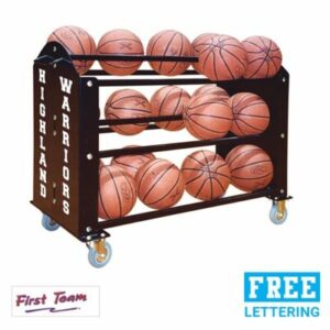 Ball Hog™ Heavy Duty Basketball Ball Cart