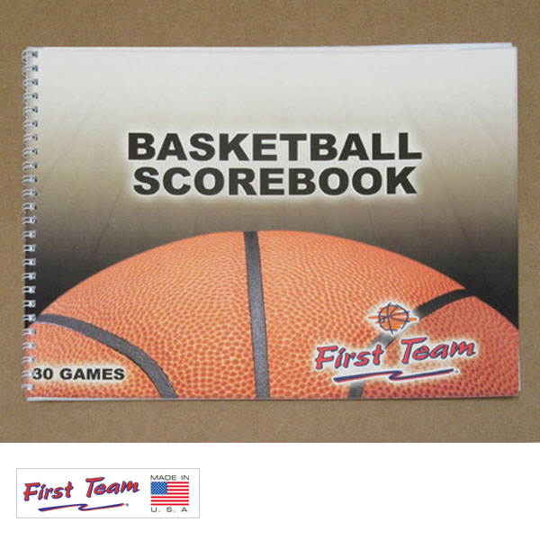 First Team FT14 Paper Basketball Scorebook 