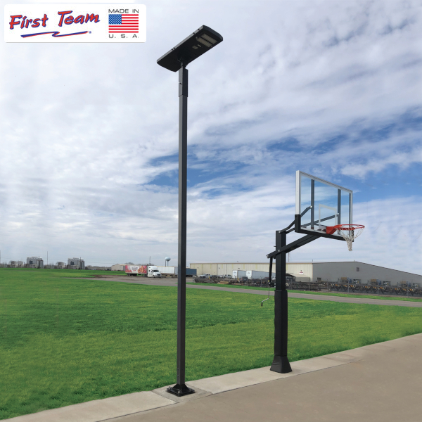 Court Vision Solar Powered Light First Team Inc