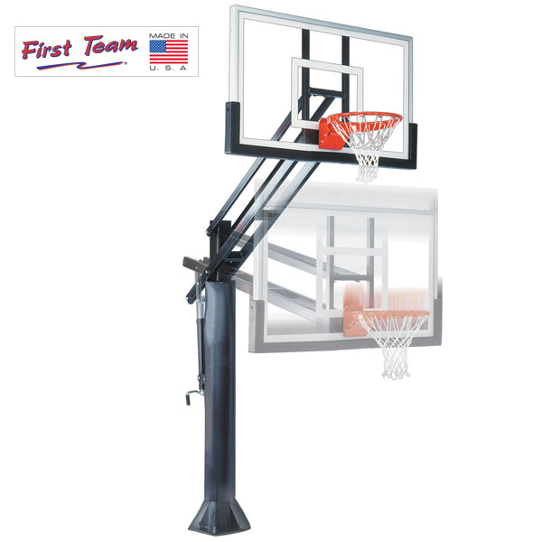 Ground Adjustable Basketball Goal, In Ground Basketball Hoop Adjustable