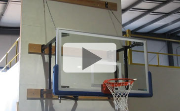 First Team PowerMount™ Wall Mount Basketball Goal